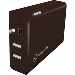 Mini Charge Powerbank 12000 Mah 2 USB Siyah