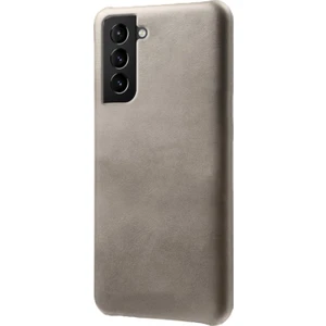 Galaxy S22 5g Pu Deri Yüzey Kaplı Pc Telefon Kılıfı  - Gri (Yurt Dışından)