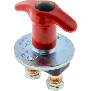 Isıya Dayanıklı Çevirmeli Metal Akü Devre Kesici Şalter - 12/24V 150A