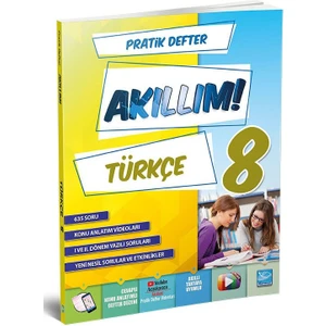 Akıllım Pratik Defter Türkçe 8. Sınıf
