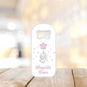 Hoşgeldin Bebek Magnet Açacak Dikdörtgen Fil 25 Adet