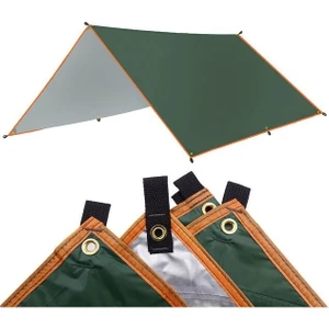 Sanlindou4X3M Tente Su Geçirmez Tarım Çadır Gölge Ultralight Bahçe Gölgelik Güneşlik Açık Kamp Hamak Yağmur Fly Plaj Güneş Barınak | Güneş Barınağı (Yurt Dışından)