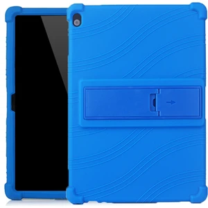 Lenovo Tab M10 Için Görünmez Standlı Silikon Kılıf (Yurt Dışından)