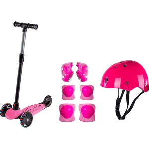 Furkan Toys Dragon Pembe Full Set LED Işıklı Scooter
