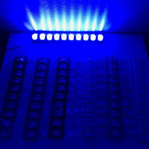 Hazar Led 12 Volt Dar Açılı Modül Led Mavi (5 Adet)