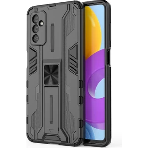 Galaxy M52 5g Için Sert Pc + Yumuşak Tpu Hibrid Destek Çubuklu Telefon Kılıfı (Yurt Dışından)