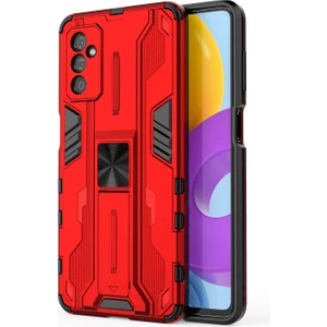 Galaxy M52 5g Için Sert Pc + Yumuşak Tpu Hibrid Destek Çubuklu Telefon Kılıfı (Yurt Dışından)