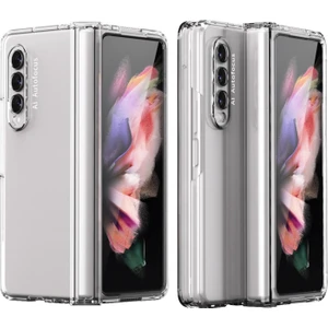 Galaxy Z Fold3 5g Için Sert Pc Cam Ekran Koruyuculu Telefon Kılıfı(Yurt Dışından)