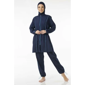 Kadın Tam Kapalı Tesettür Mayo - Lacivert