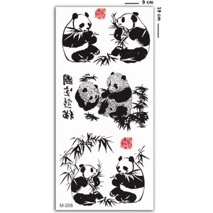 Arkadaşım Panda Geçici Dövme