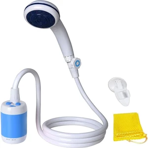 Sanlindou 4800 Mah Taşınabilir Şarj Edilebilir Duş Memeleri Kiti Pompa Hortumu Basit Duş Kanca İle Açık Kamp Banyo Duşu | Duş Başlığı (Yurt Dışından)