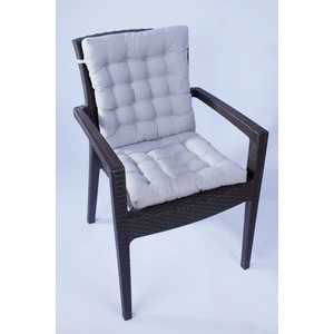 Altınpamuk Lüx Pofidik Rattan LOTUS  Sandalye Minderi 43 x 93 Gri