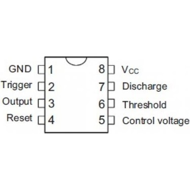 CDM NE555 Dip-8 Zamanlayıcı - Osilatör - Pulse Jeneratör Fiyatı