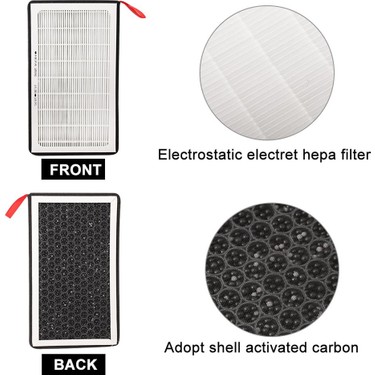 Hava filtreleri tesla modeli 3 hepa aktif karbon hava filtresi