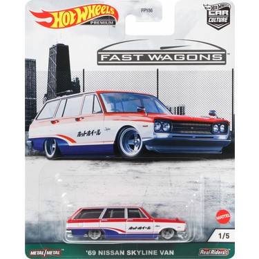 Hot Wheels Car Culture Arabalar 69' Nissan Skyline Van GRJ68 Fiyatı
