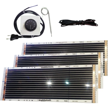 Multiteknik Rexva 25X80 Karbon Isıtıcı Film  Analog Gazlı