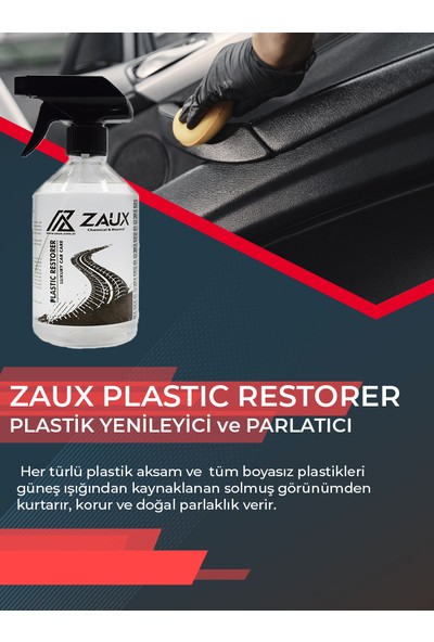 Zaux Plastic Restorer Plastik Onarıcı ve Yenileyici 500 ml