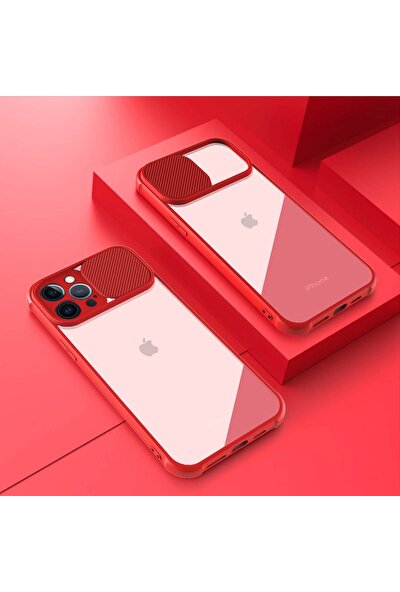 Elo Apple iPhone 11 Kılıf Arkası Şeffaf Kamera Korumalı Slayt Kılıf