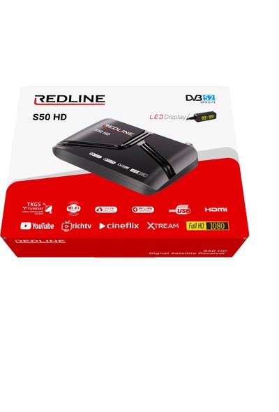 Redline S50 Hd Uydu Alıcısı