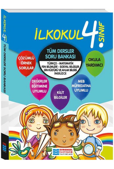 Evrensel 4. Sınıf Tüm Dersler Soru Bankası