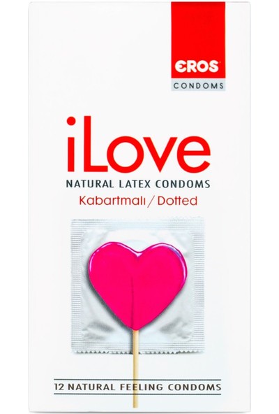Eros Ilove Kabartmali 24'lü Prezervatif Avantaj Paket