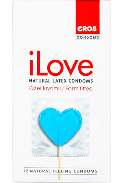 Eros Ilove Ozel Kivrimli 24'lü Prezervatif Avantaj Paket