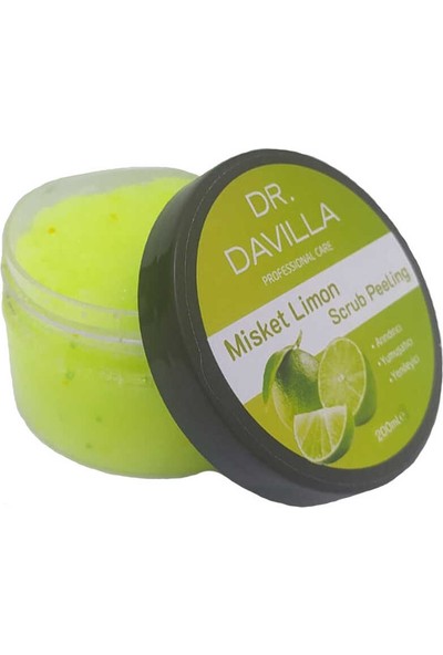 Dr. Davilla Misket Limon Scrub Peeling 200 ml.