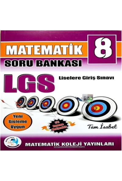 8. Sınıf LGS Matematik Soru Bankası Matematik Koleji Yayınları