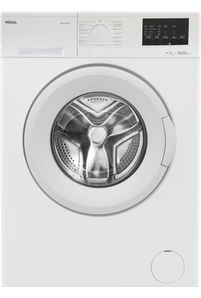 Regal CM 71001 Y 7 Kg 1000 Devir Çamaşır Makinesi