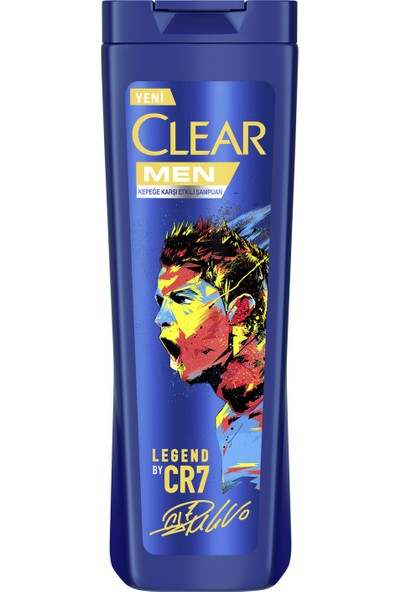 Clear Men Kepeğe Karşı Etkili Şampuan Legend By Cr7 Cristiano Ronaldo 325 ml