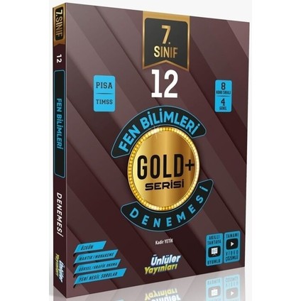 7. Sınıf Fen Bilimleri 12 Deneme Yni