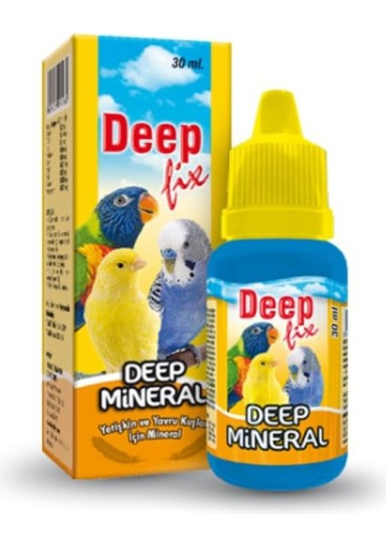 Deep Fix Deepfix Kuşlar Için Mineral 30 ml