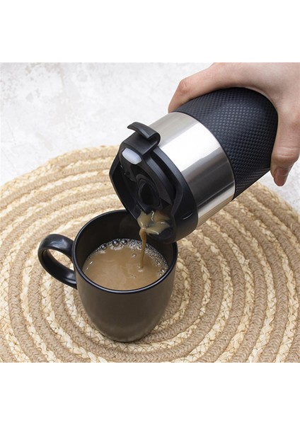 Isme Özel Premium French Press Çelik Termos 450 ml M2