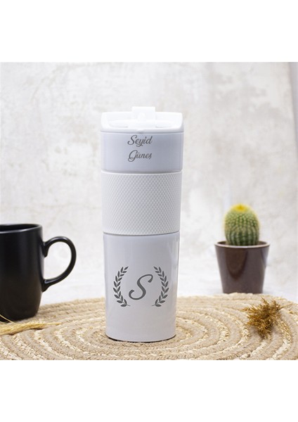Isme Özel Premium French Press Çelik Termos 450 ml M1 fiyatları