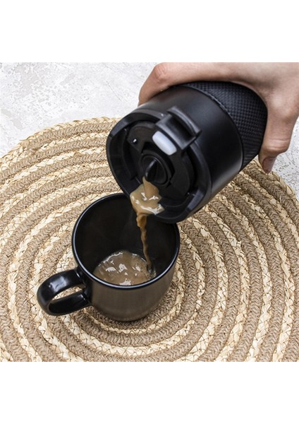 Isme Özel Premium French Press Çelik Termos 450 ml M1