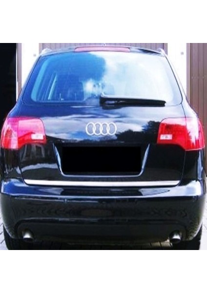 Audi A4 Krom Bagaj Alt Çıtası 2000-2008 Paslanmaz Çelik