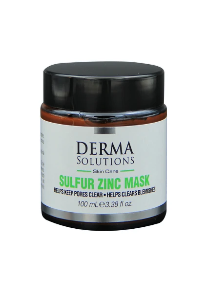 Derma Solutions Sulfur Zinc Sebium Dengeleyici Maske 100 ml