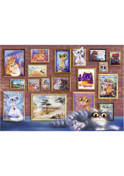 500 Parça Puzzle - Cute Cats (Sevimli Kediler)