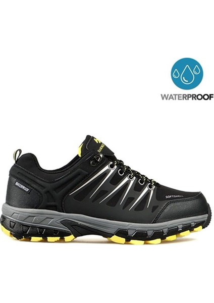 Waterproof Kadın Ayakkabı Siyah Sarı 102 19905 G V2