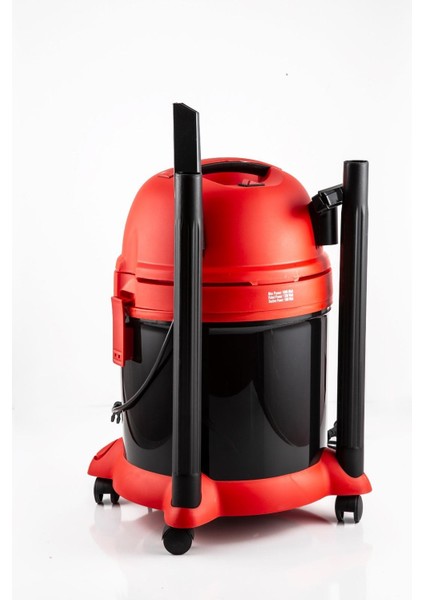 R-006 Delta Islak Kuru Kırmızı Elektirikli Süpürge 3000 W