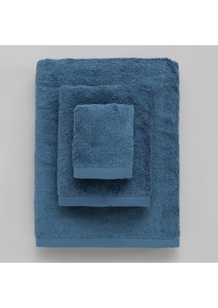 Solid El Havlusu 33 x 33 cm Gece Mavisi