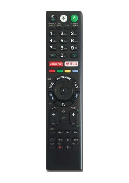 Kl RMF-TX310E Netflıx-Google Play Tuşlu Ses Komutlu Lcd-Led Tv Kumanda