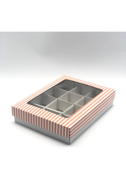 22X30X6 Pencereli 12'li Ara Bölmeli Kutu (10 Adet)