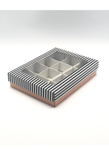 22X30X6 Pencereli 12'li Ara Bölmeli Kutu (10 Adet)