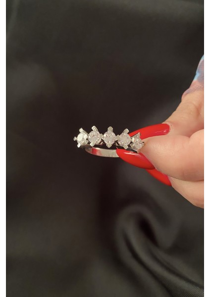 14 Ayar Altın Beştaş Yüzük 10 modelleri