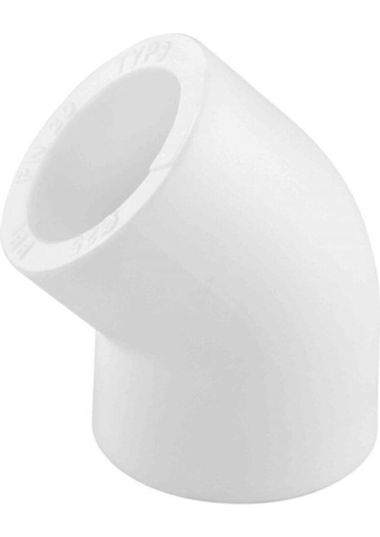 Pprc 40 mm Açık Dirsek 45° (5 Adet)