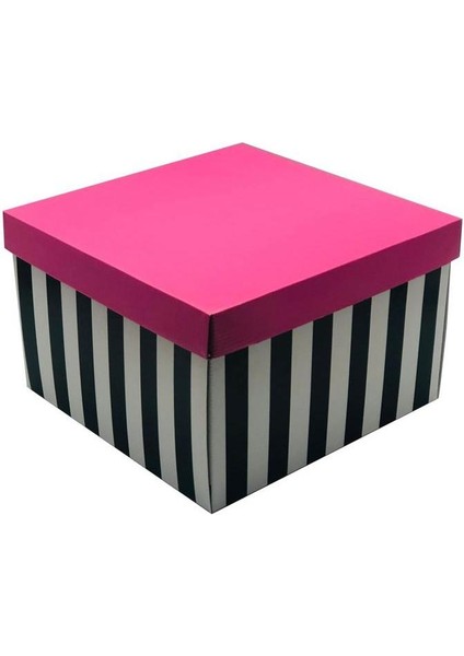 31X31X20 Desenli Pasta Kutusu (10 Adet)