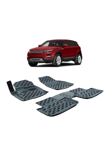 Land Rover Range Rover Evogue 3D Havuzlu Paspas Bsg Bej 2012-2015