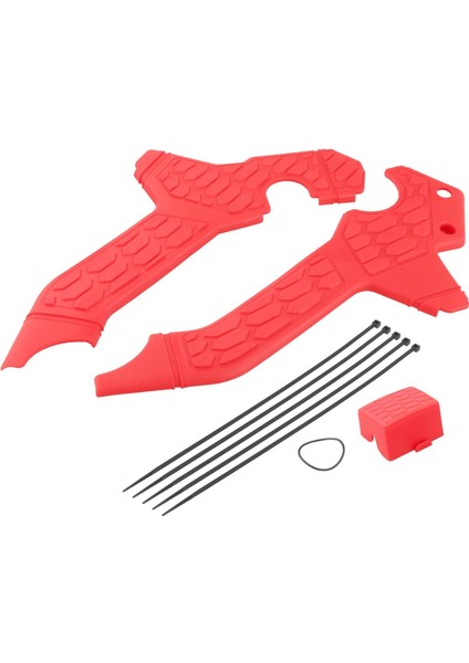 Motosiklet Çerçeveleri Guard Kapak Koruyucu Seti Dolgu Side Honda Crf 300L Kırmızı Için (Yurt Dışından)