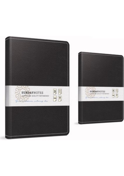 Gipta Gıpta Sunday 19X26 140 Yp Kareli Deri Kapak Defter 4928 Defterler